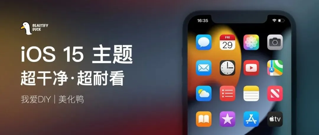 Felicity Pro主题，类似 iOS15 简洁图标！